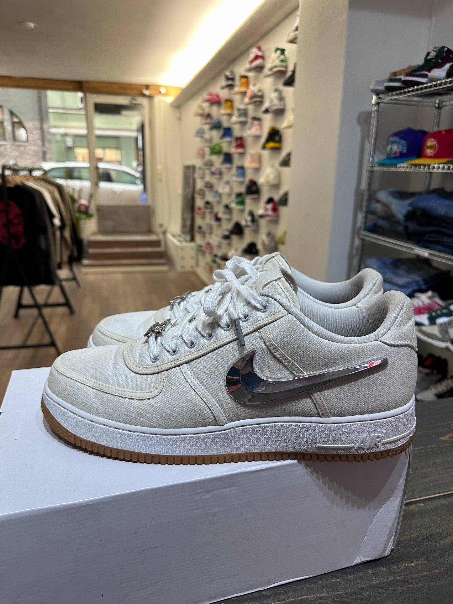 Nike Air Force 1 Low Travis Scott Sail (Eu: 48,5)