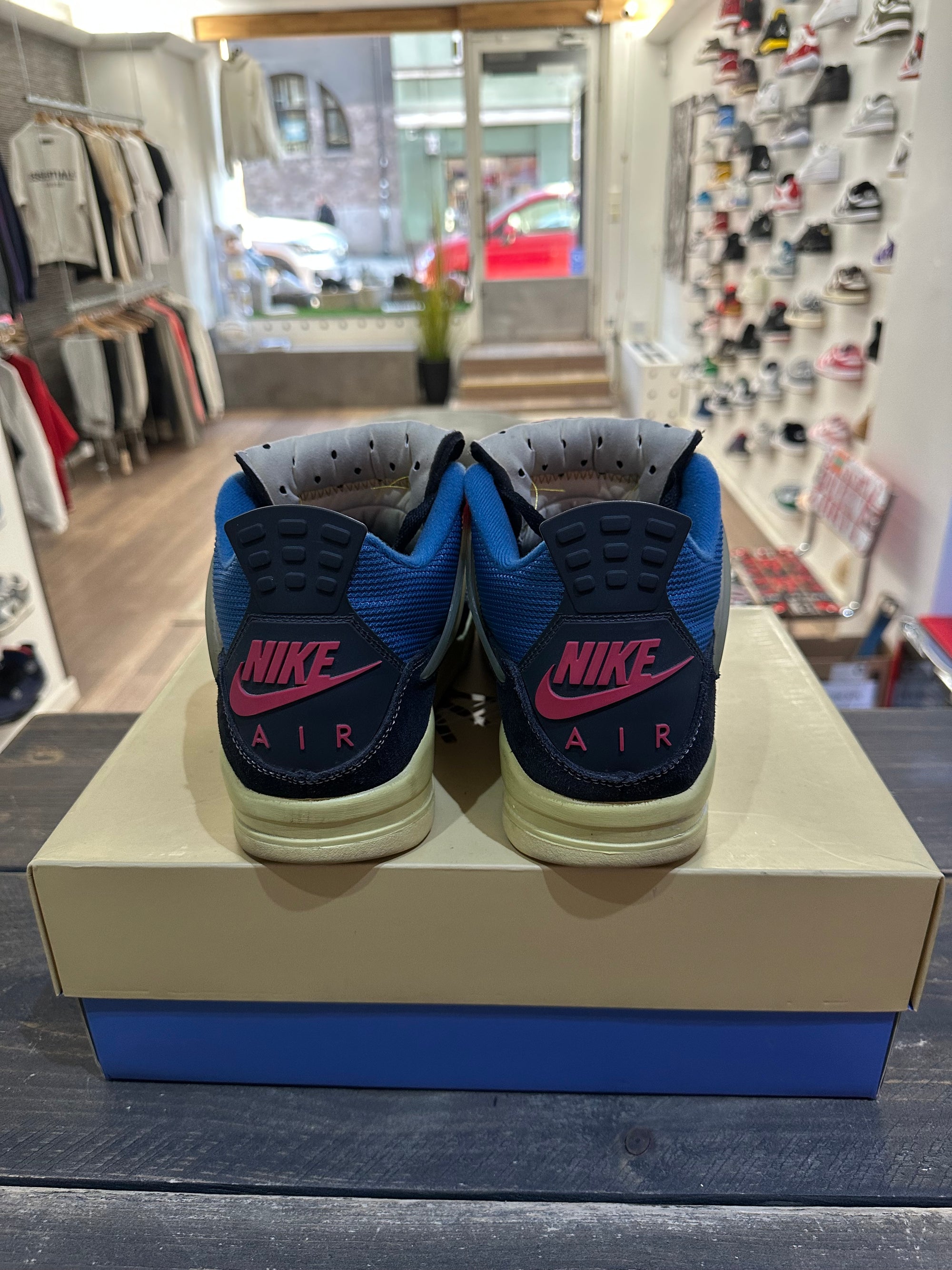Jordan 4 Retro Union Off Noir (Eu: 45)