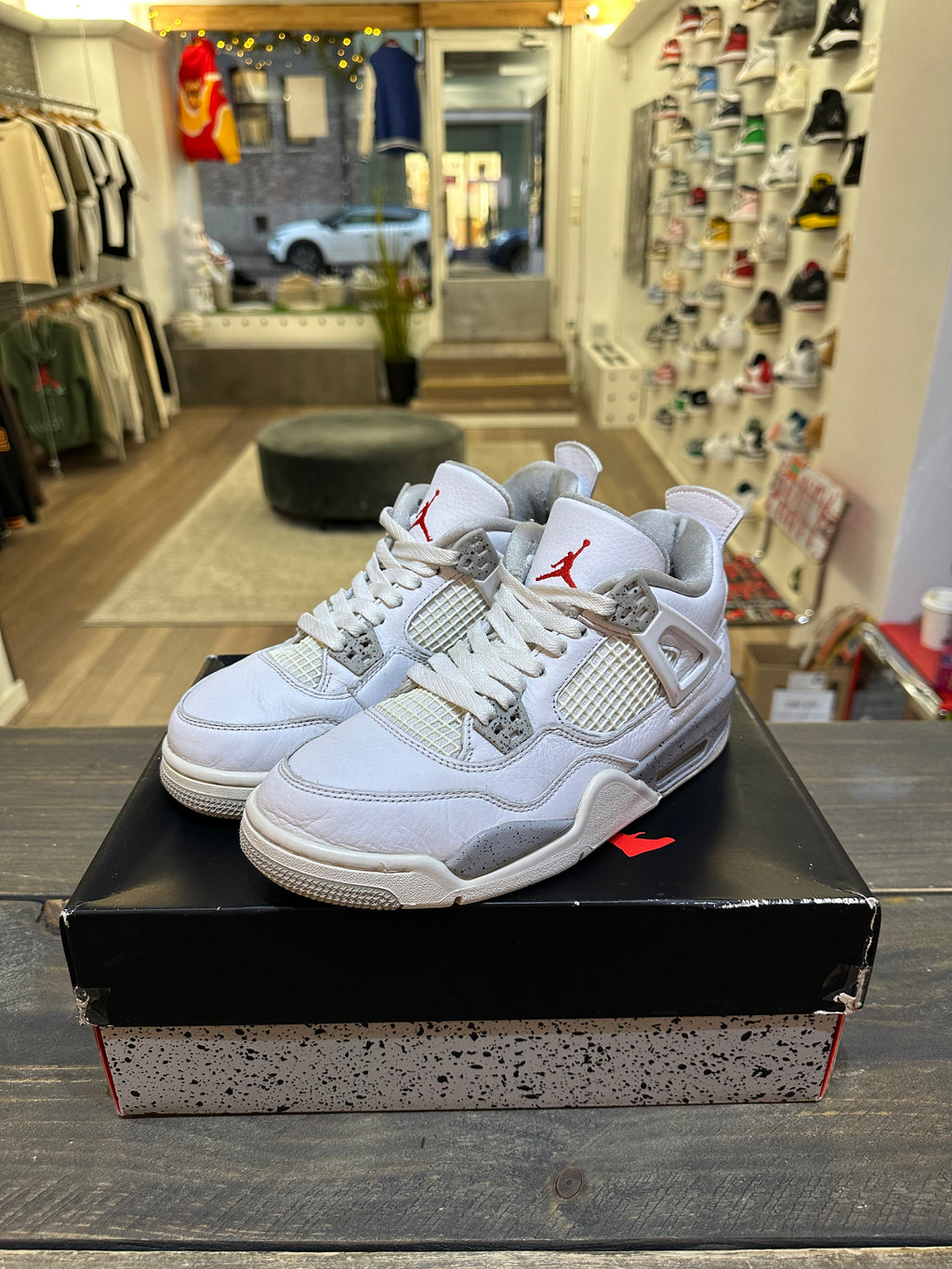 Jordan 4 Retro White Oreo (2021) (GS) (Eu:38.5)