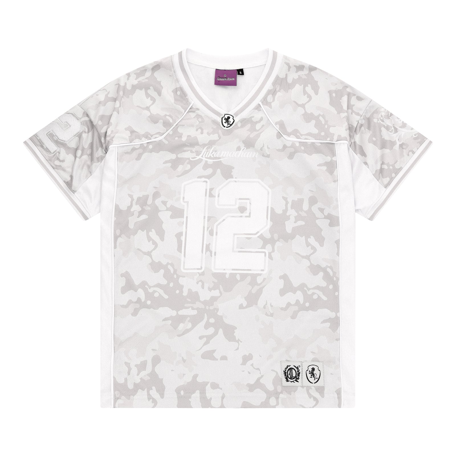 LUKAMACHAIN Camo Jersey White