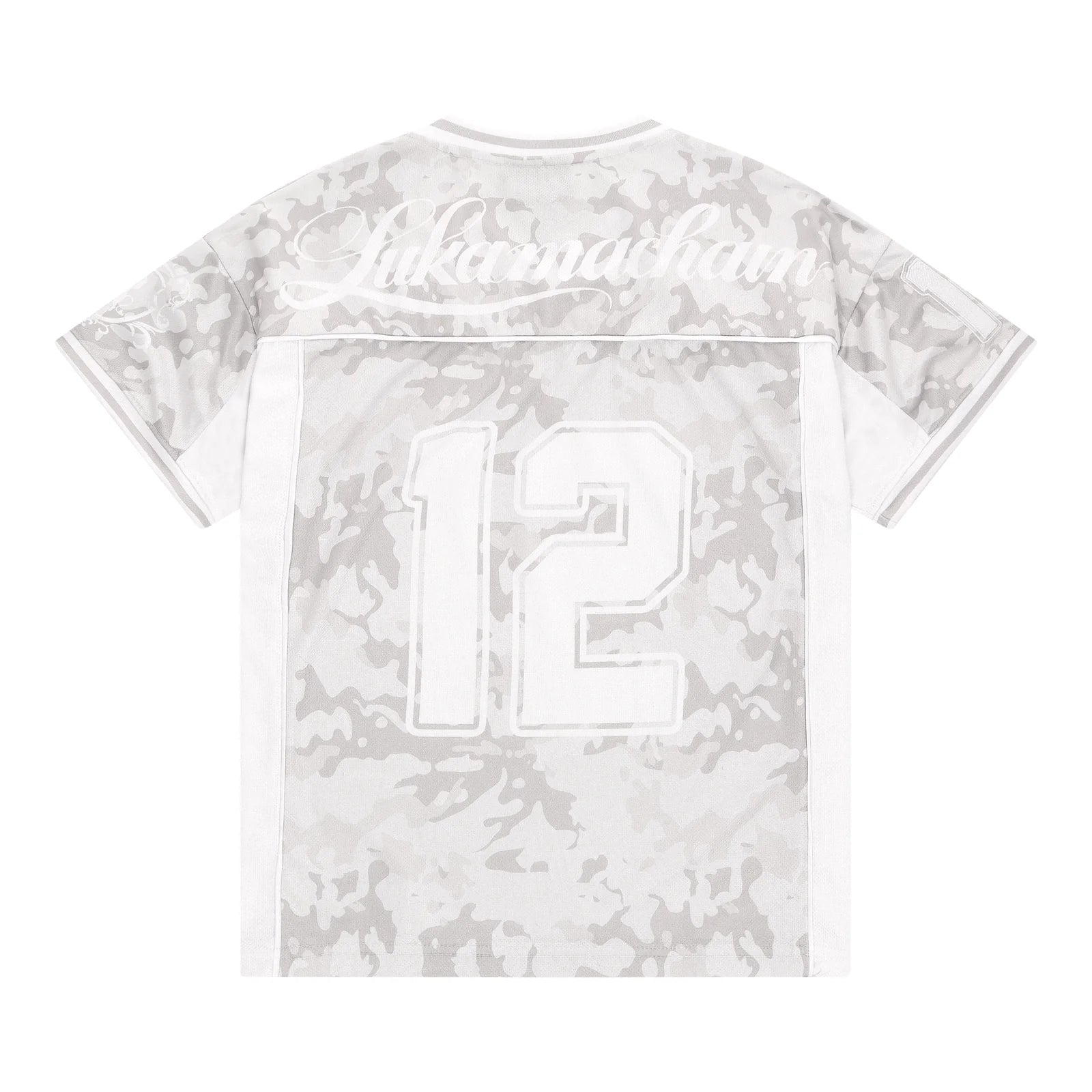 LUKAMACHAIN Camo Jersey White