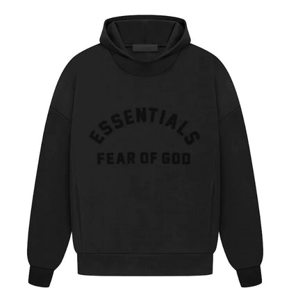 Fear of God Essentials Hoodie Black