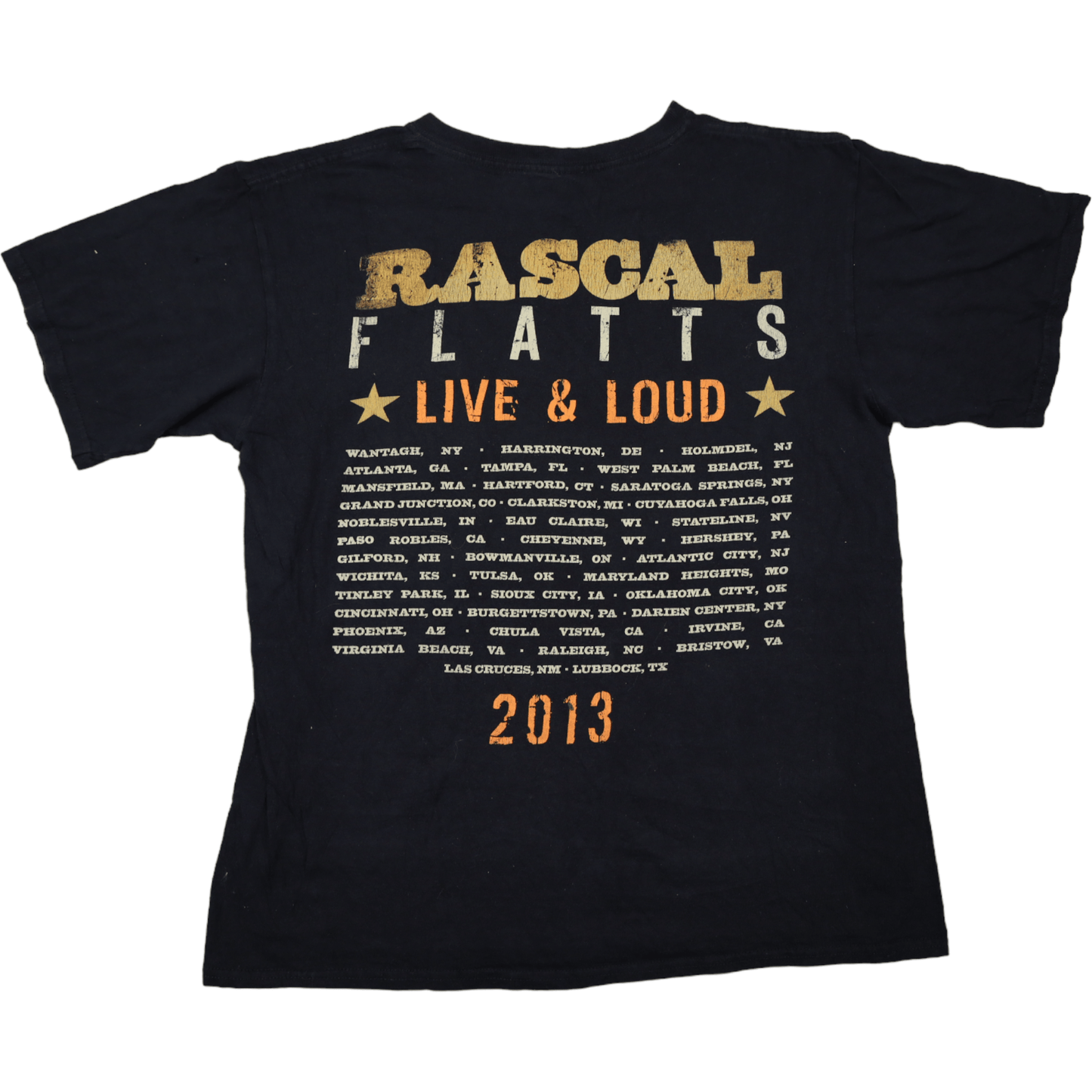 Rascal Flatts 2013 T-Paita