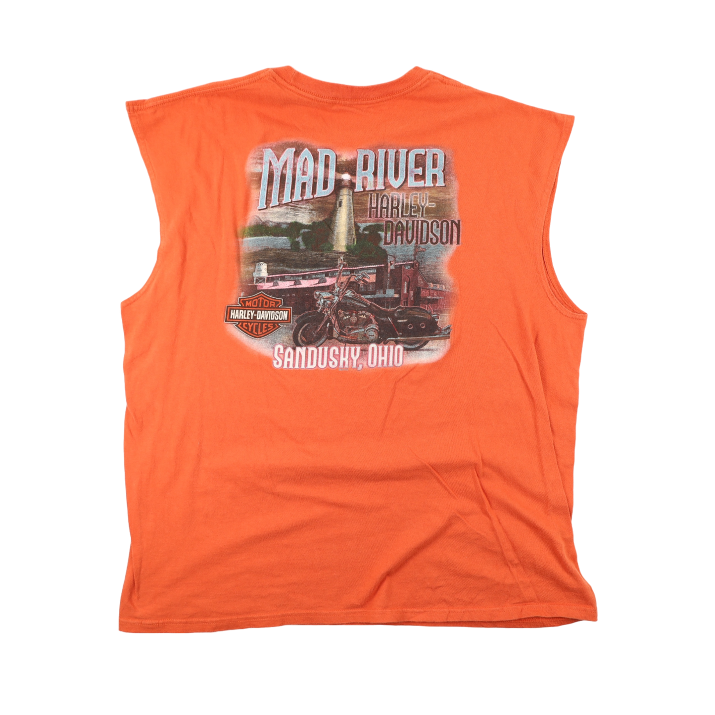 Harley Davidson (Sandusky) Sleeveless T-Shirt