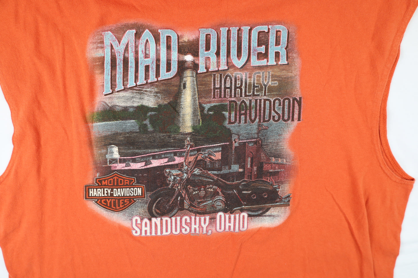 Harley Davidson (Sandusky) Sleeveless T-Shirt