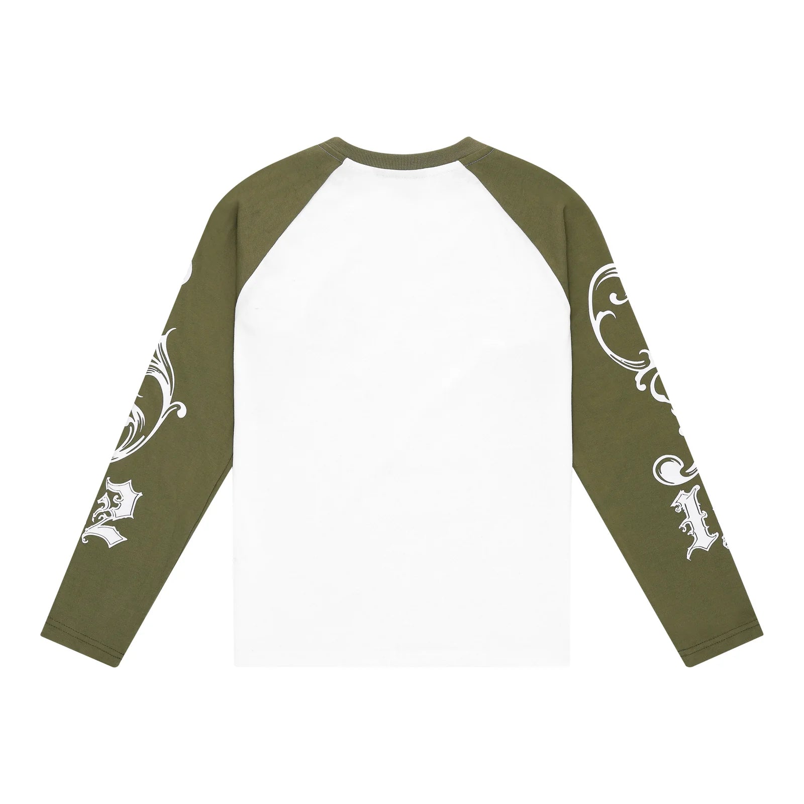 LUKAMACHAIN Longsleeve Green - Ancient Flower