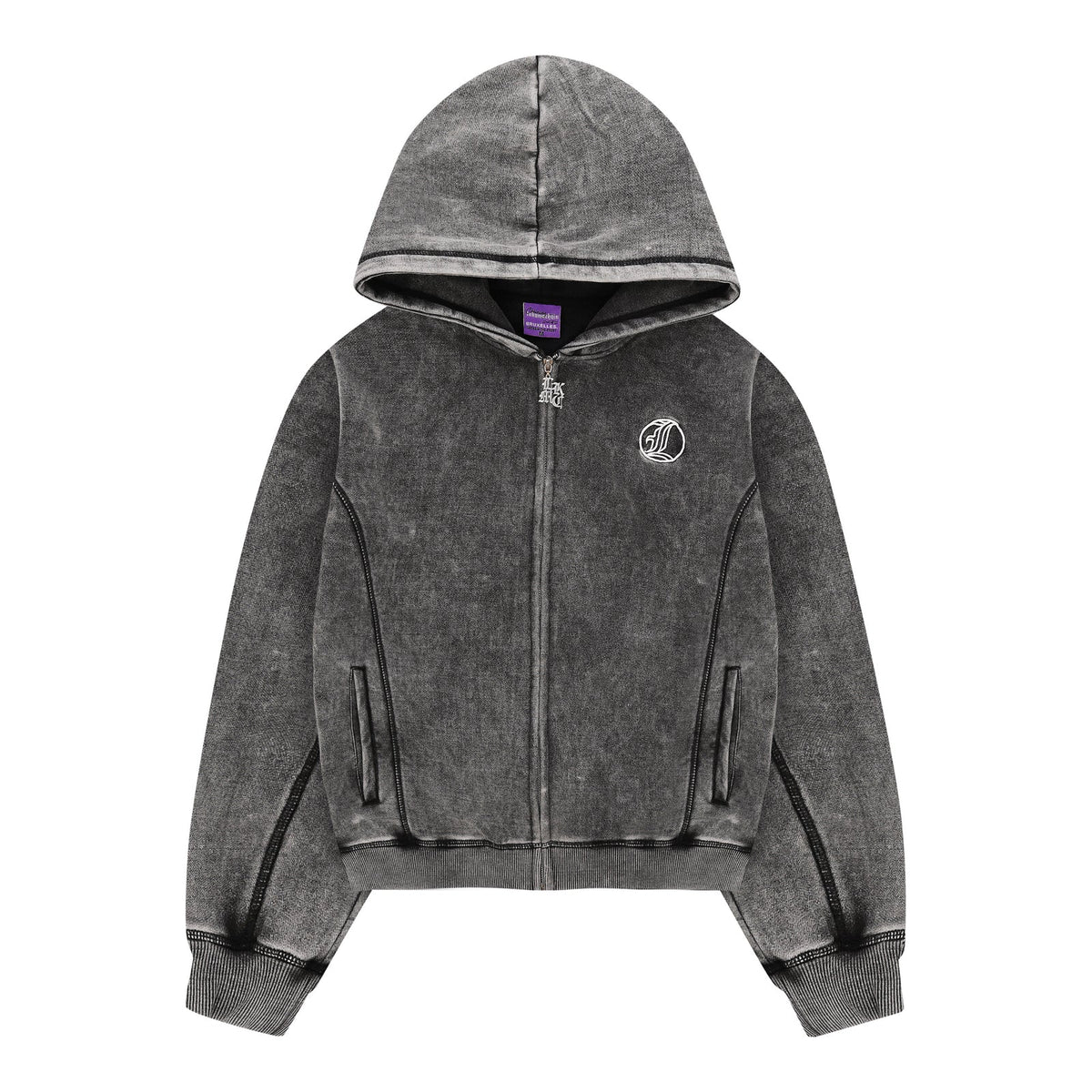 LUKAMACHAIN ​​Ghost Hoodie WITHOUT BACK LOGO