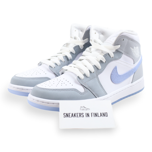 Jordan 1 Mid Wolf Grey Aluminum (Women's)