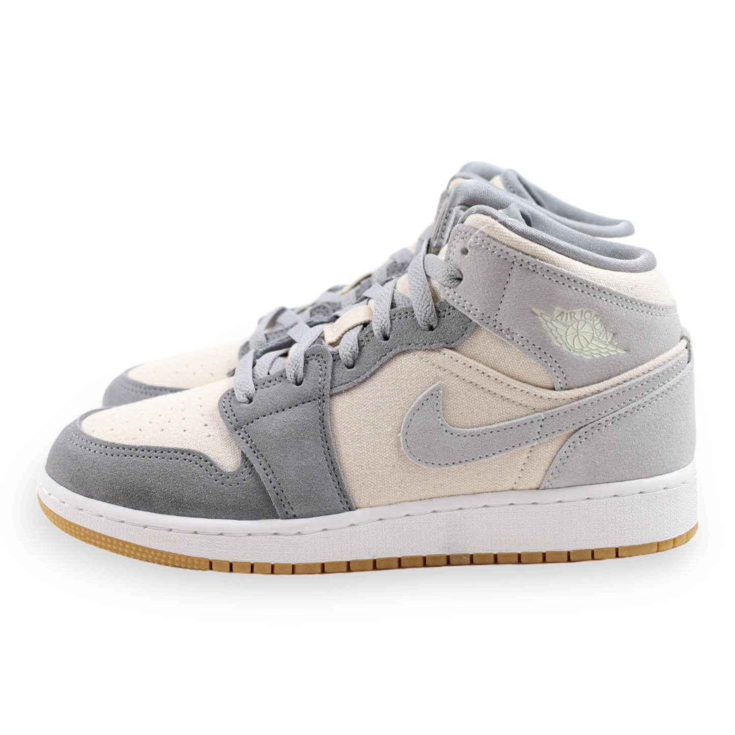 Jordan 1 Mid SE Coconut Milk Particle Grey (GS)