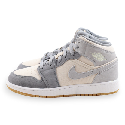 Jordan 1 Mid SE Coconut Milk Particle Grey (GS)