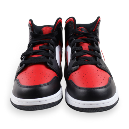 Air Jordan 1 Mid Black Fire Red