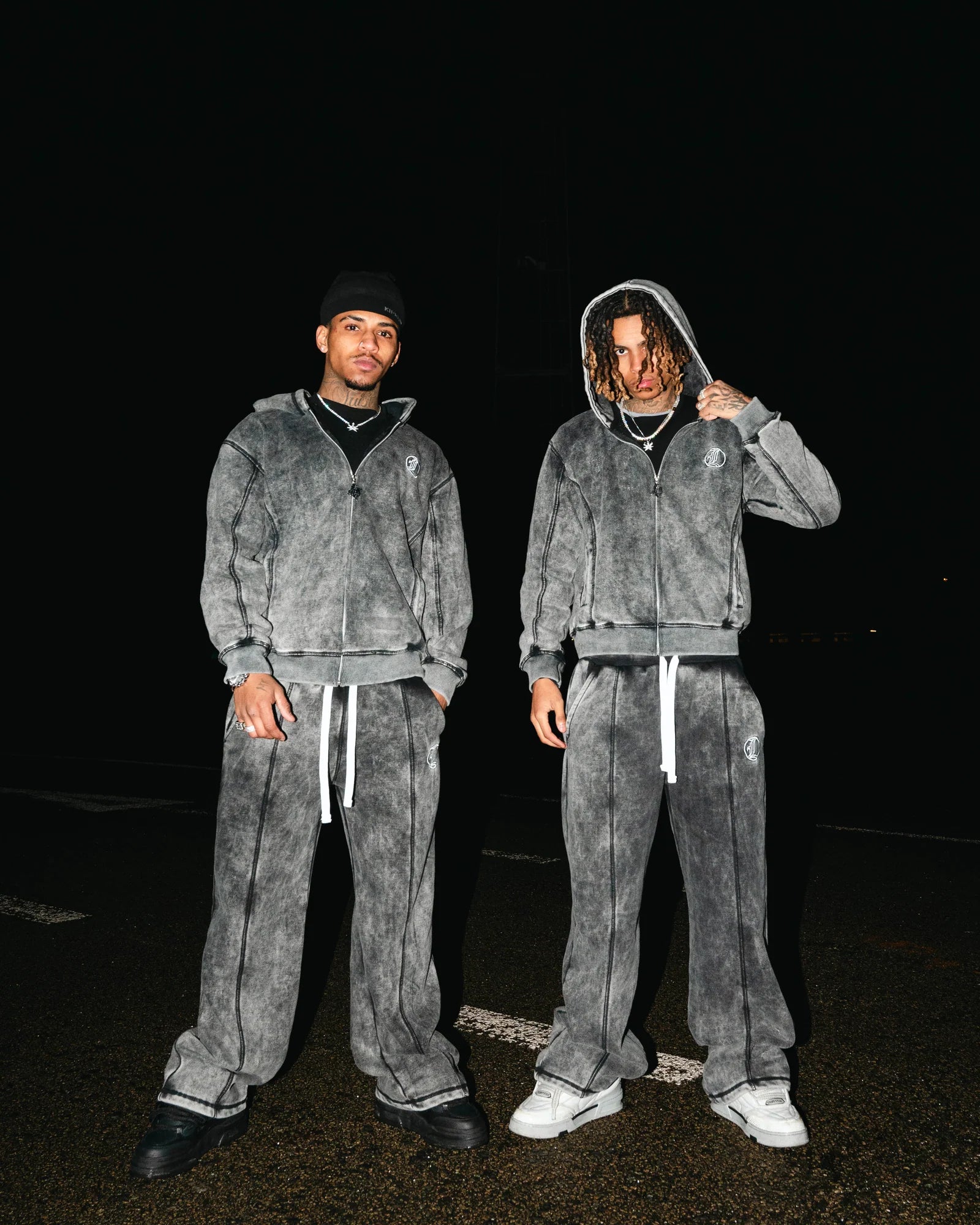 LUKAMACHAIN ​​Ghost Hoodie WITHOUT BACK LOGO